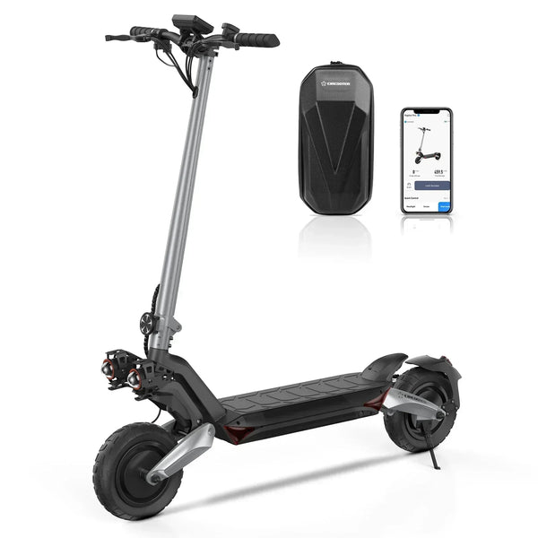 1600W All Terrain Dual Motor Electric Scooter,APP Control,31 Miles Range