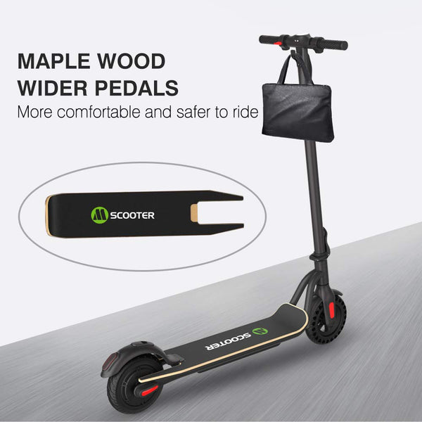 MEGAWHEELS Electric Scooter, 3 Gears, Max Speed 15.5MPH, 12 Miles Powerful Battery with 8'' Tires Foldable Electric Scooter for Adults, Max Load 220 lbs